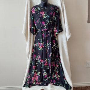 TAHARI Floral Ruffled Gown Sz. 16
